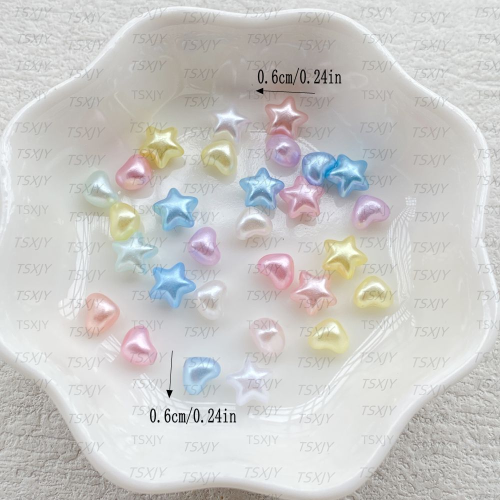 100pcs Resin Mixed 3D Colorful - огляд і ціна Star Flat Back