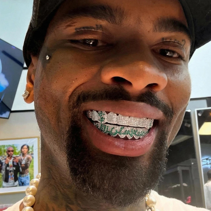 TOPGRILLZ Iced Out 8/8 Dollars - огляд і ціна Body Jewelry Men