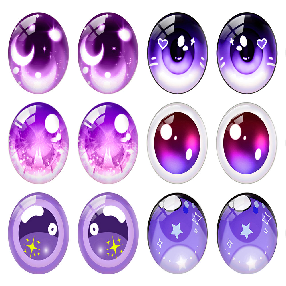 5pairs/lot Oval Cute Cartoon D - огляд і ціна Star Flat Back