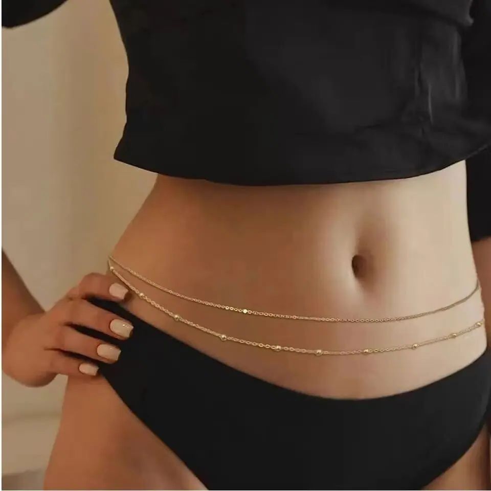 HipHop Double Layers Belly Cha - огляд і ціна Body Jewelry Chest
