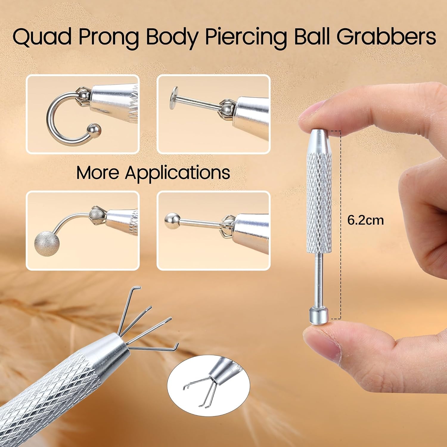 Drperfect Piercing Taper Grabb - огляд і ціна Body Jewelry Changing Kit
