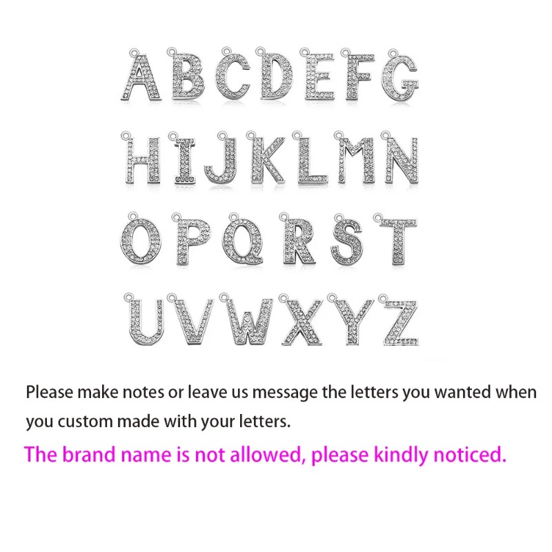 Punk Style Customized Letters  - огляд і ціна Body Jewelry Source