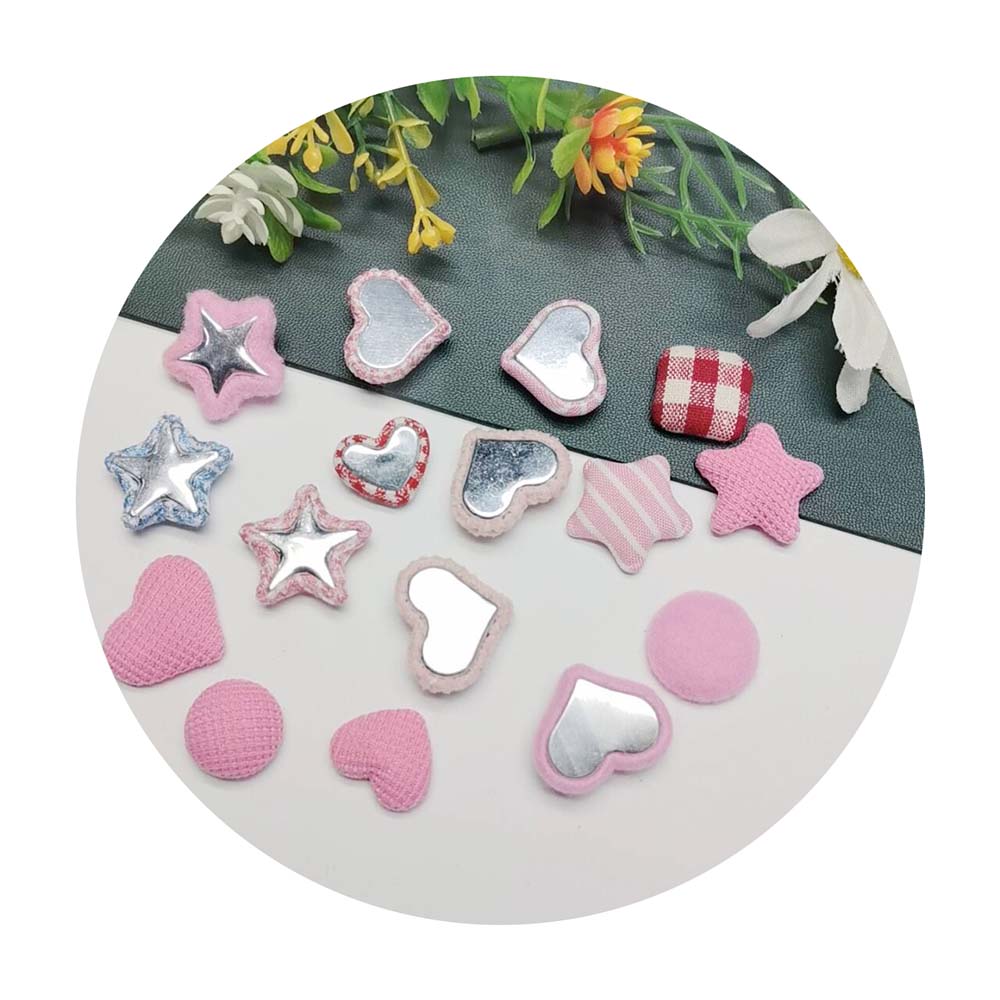 Mixed Fabric Cabochon Flat bac - огляд і ціна Star Flat Back